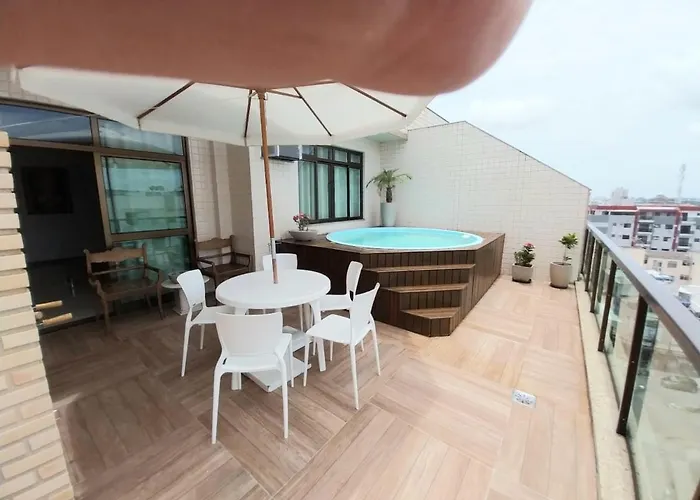 Cobertura Duplex 50 M Praia Do Forte Com Piscina Na Cobertura
